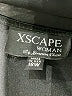 Xscape 100% Polyester Solid Black Cocktail Dress Size 18 - photo 7