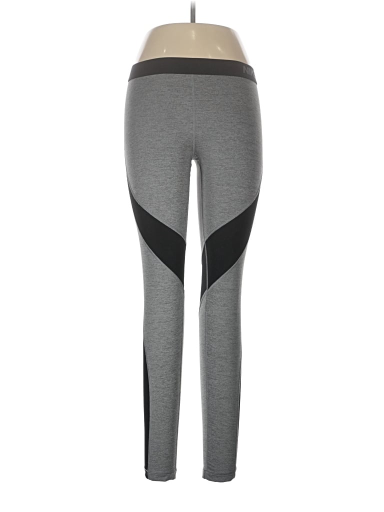 Pre-owned Nike Active Pants In Gray