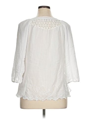 Figueroa & Flower 3/4 Sleeve Blouse (view 2)