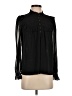 By Anthropologie Black Long Sleeve Blouse Size XS - photo 1
