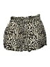Express x Rocky Barnes Animal Print Gold Shorts Size L - photo 1
