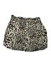 Express x Rocky Barnes Animal Print Gold Shorts Size L - photo 2