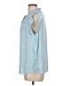 Maison d' Amelie 100% Polyester Blue Sleeveless Blouse Size L - photo 5