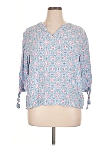 Jones & Co 3/4 Sleeve Blouse (view 1)