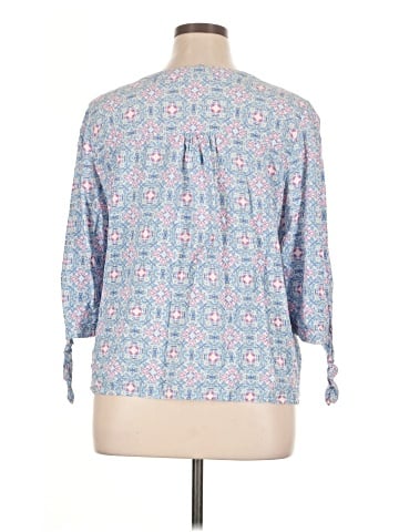 Jones & Co 3/4 Sleeve Blouse (view 2)