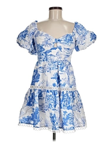 Aqua Cocktail Dress (view 1)