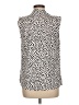 Alfani Polka Dots Ivory Sleeveless Blouse Size M - photo 2