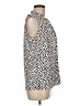 Alfani Polka Dots Ivory Sleeveless Blouse Size M - photo 4