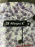 Allegra K 100% Polyester Purple Long Sleeve Blouse Size M - photo 7