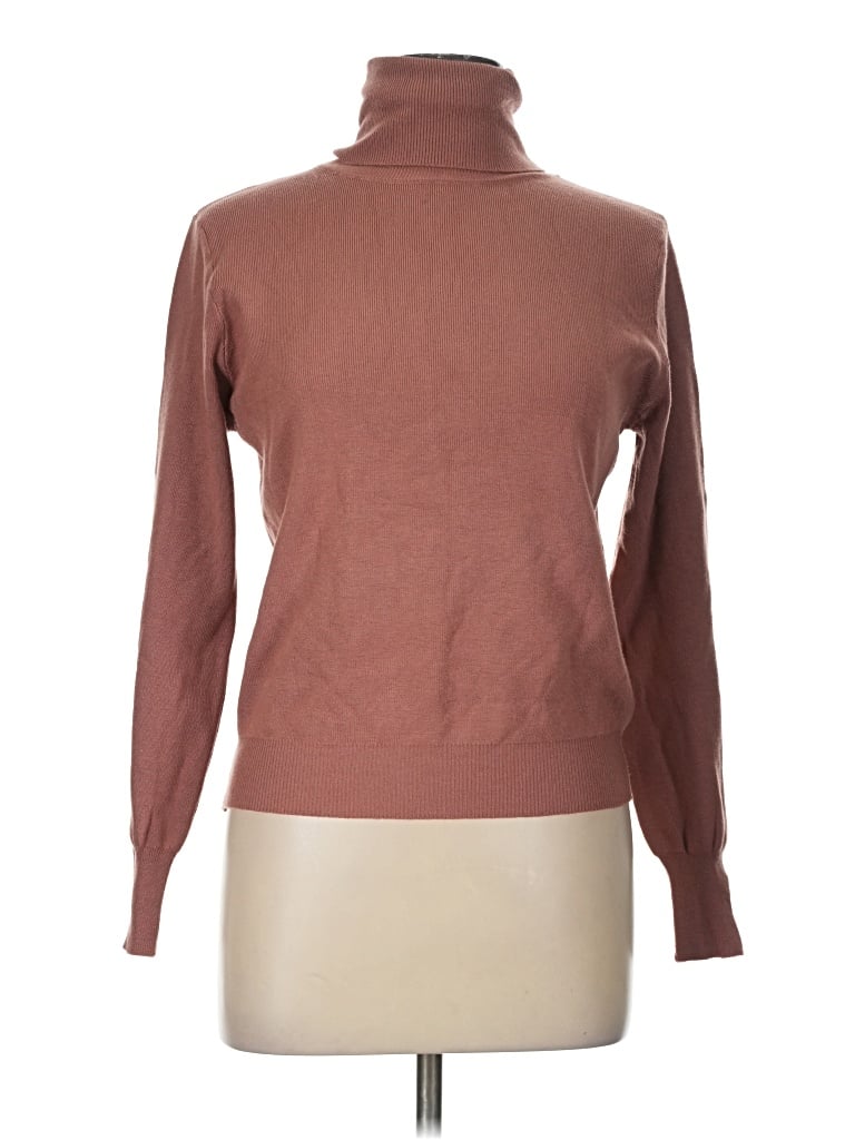 Pre-owned Sage The Label Turtleneck Sweater In Brown