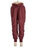 Athleta Solid Burgundy Track Pants Size 8 - photo 1