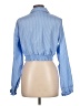 Unbranded Blue Long Sleeve Blouse Size L - photo 2