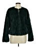 Sebby Collection 100% Polyester Green Faux Fur Jacket Size M - photo 1
