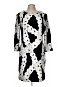 Worthington Graphic Gray Casual Dress Size L - photo 1