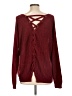 Blu Pepper 100% Acrylic Burgundy Pullover Sweater Size L - photo 2