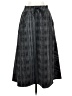 Athleta Stripes Gray Casual Skirt Size 4 - photo 1
