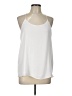Naked Zebra 100% Polyester White Sleeveless Blouse Size L - photo 1