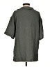 Automet 100% Rayon Gray 3/4 Sleeve Button-Down Shirt Size S - photo 2