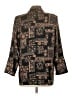 Kensington Square 100% Rayon Print Brown Blazer Size S (petite) - photo 2