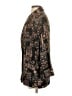 Kensington Square 100% Rayon Print Brown Blazer Size S (petite) - photo 5