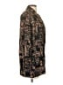 Kensington Square 100% Rayon Print Brown Blazer Size S (petite) - photo 4