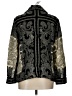 J.Crew 100% Viscose Paisley Black Kimono Size 10 - photo 2