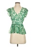 Dizzy Lizzy 100% Polyester Green Short Sleeve T-Shirt Size XS - photo 1
