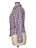 Unbranded 100% Polyester Plaid Purple Pink Long Sleeve Blouse Size XL (estimated) - photo 5