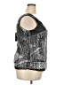 Picadilly Fashions Silver Sleeveless Blouse Size XXL - photo 4