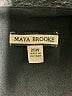 Maya Brooke Graphic Black Cocktail Dress Size 20 - photo 7