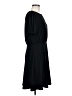 Ann Taylor LOFT Solid Black Casual Dress Size 6 - photo 4