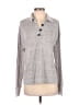 Fred David Gray Long Sleeve Top Size S - photo 1