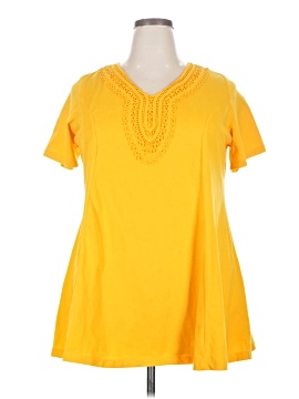 Woman Within Short Sleeve Top