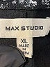 Max Studio 100% Polyester Print Black Casual Skirt Size XL - photo 4