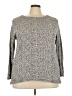 Jones New York Gray Long Sleeve Top Size 3X - photo 1