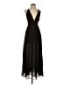 Reformation 100% Polyester Black Cocktail Dress Size 0 - photo 1