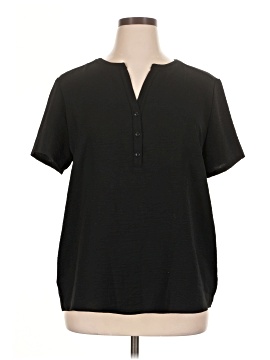 Hilary Radley Short Sleeve Blouse