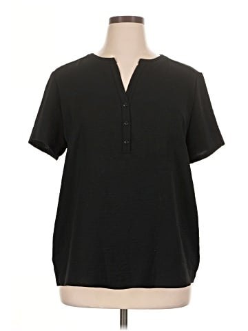 Hilary Radley Short Sleeve Blouse (view 1)