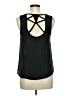 Wet Seal 100% Polyester Black Sleeveless Blouse Size M - photo 2