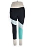 Nike Color Block Blue Teal Active Pants Size 1X - photo 1