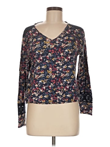 Ruff Hewn Long Sleeve Blouse (view 1)