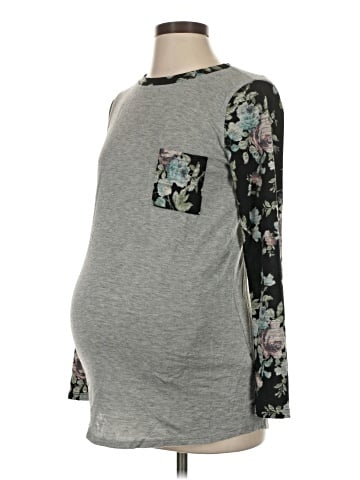 Pink Blush Long Sleeve T-Shirt (view 1)