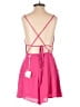 Lush 100% Polyester Solid Pink Romper Size S (estimated) - photo 2