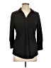 Faded Glory Black 3/4 Sleeve Blouse Size L - photo 1
