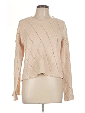Hem & Thread Pullover Sweater (view 1)