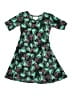 Lularoe Print Green Dress Size 4 - photo 1