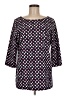Blair Black 3/4 Sleeve Blouse Size M - photo 1