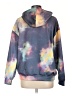 Unbranded 100% Polyester Tie-dye Blue Pullover Hoodie Size L - photo 2