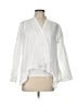 Tempo Paris White Long Sleeve Blouse Size L - photo 1
