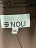 Noli 100% Polyester Brown Coat Size XS - photo 6